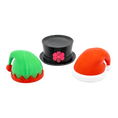 Load image into Gallery viewer, Printed Reef Christmas Sea Urchin Hats | Set of 3
