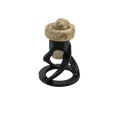 Load image into Gallery viewer, Coral Frag Plug Stands - Set of 5 - Printed Reef